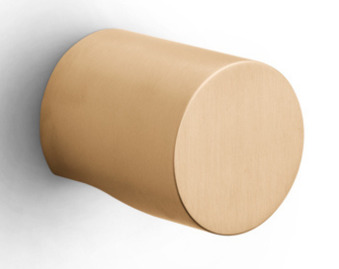 GL200V - fixed front door knob PVD light bronze