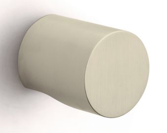 GL200V - solid front door knob fixed on rose