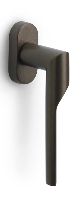 GL101-DK-O - L RIVIO GL101-DK-O non-locking tilt and turn window handle bronze left-turning