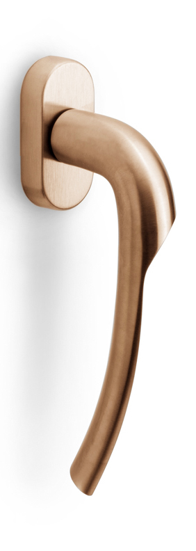 GL102-DK-O - L RIVIO GL102-DK-O non-locking tilt and turn window handle PVD light bronze left-turning