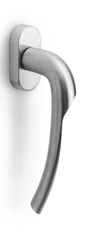 GL102-DK-O - L RIVIO GL102-DK-O non-locking tilt and turn window handle satin stainless steel left-turning