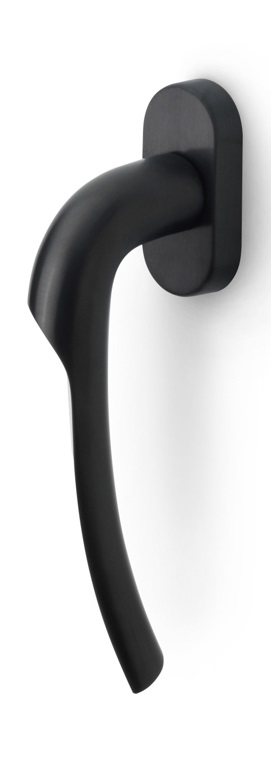 GL102-DK-O - R RIVIO GL102-DK-O non-locking tilt and turn window handle PVD satin black right-turning