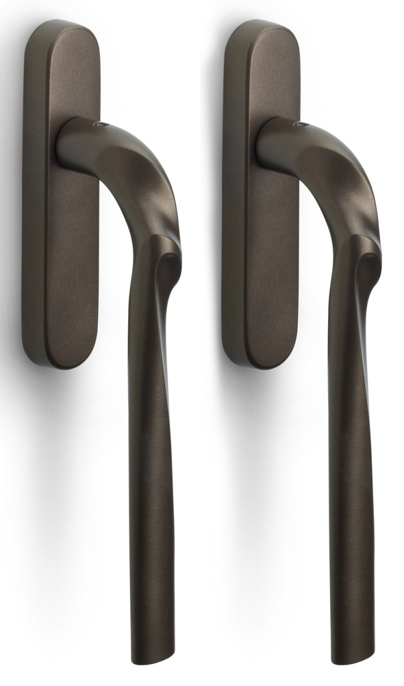 ZH230PA - set of lift-up sliding door handles bronze