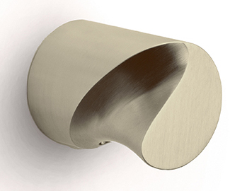 ZH200V - solid front door knob fixed on rose
