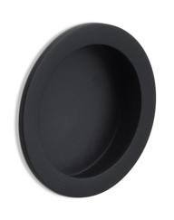 MG1930B - solid pull handle for timber doors /ebony wood