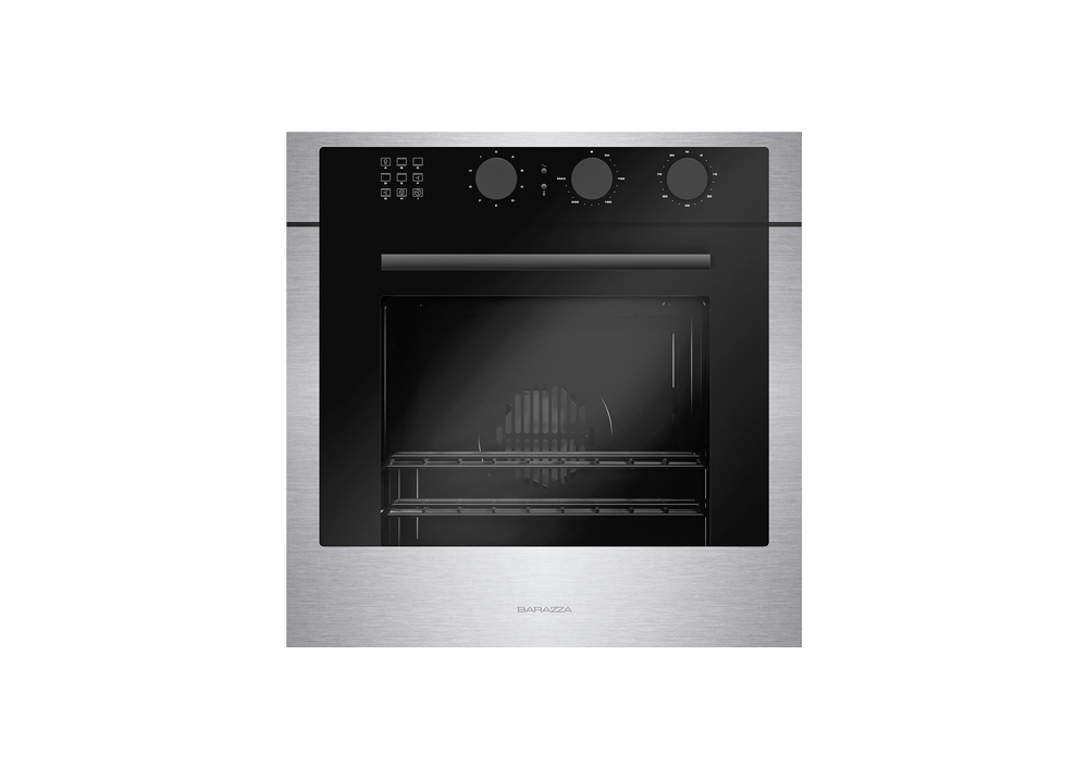 60 cm City One Steel built-in