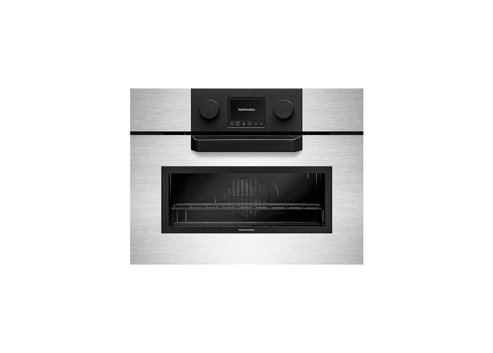 Icon Steel built-in compact combi-steam oven