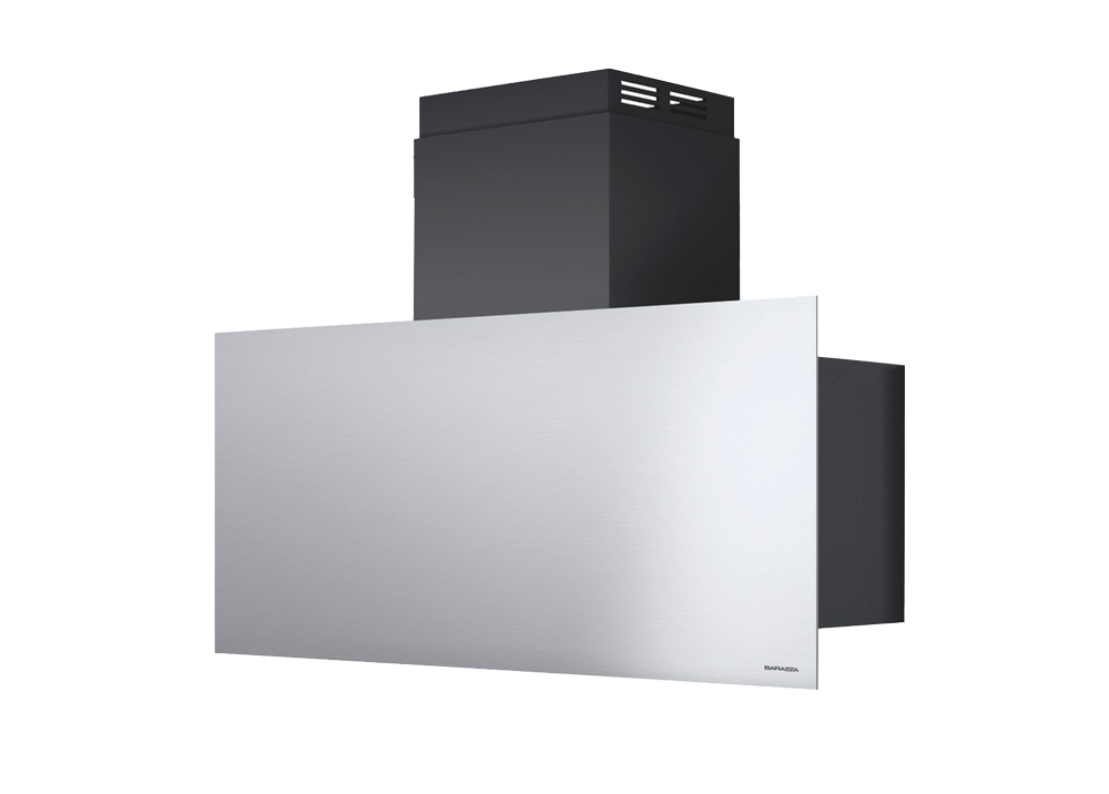 90 cm Steel wall cooker hood
